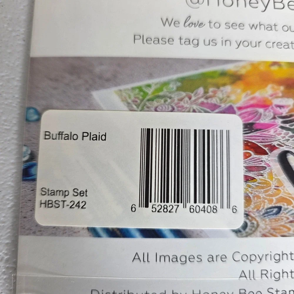 NEW Honey Bee Stamps & Dies Bundle Buffalo Hexagon Thin Frame HBST-242 HBDS-HXTF